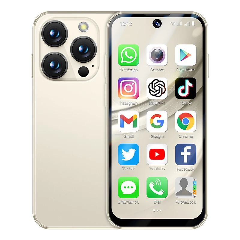 SERVO 19PRO Flagship Mini Smartphone Android12 System 4G Network