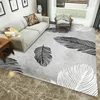 3D Luxury Feather Printed Livingroom Carpets Modern Coffee Table Area Rugs Bedroom Carpets For Living Room Footpad Carpet Decor 1