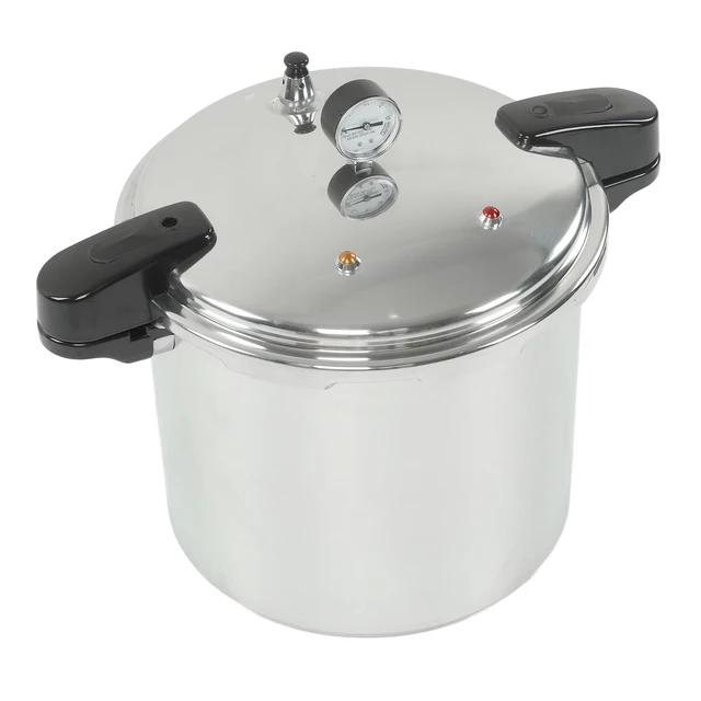 Gourmet Edge - 32qt Aluminum Pressure Cooker/canner #70-032