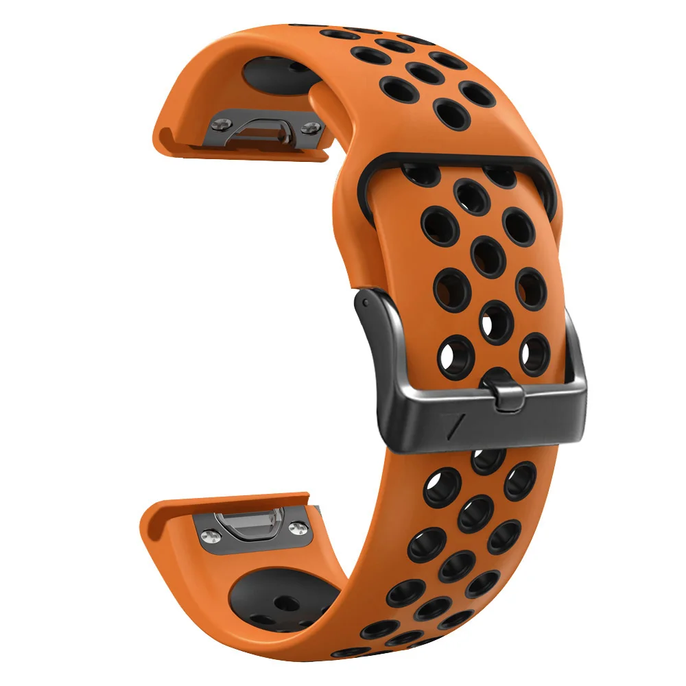 Silicone Quick Release Smartwatch Strap - Versatile Replacement Wristband