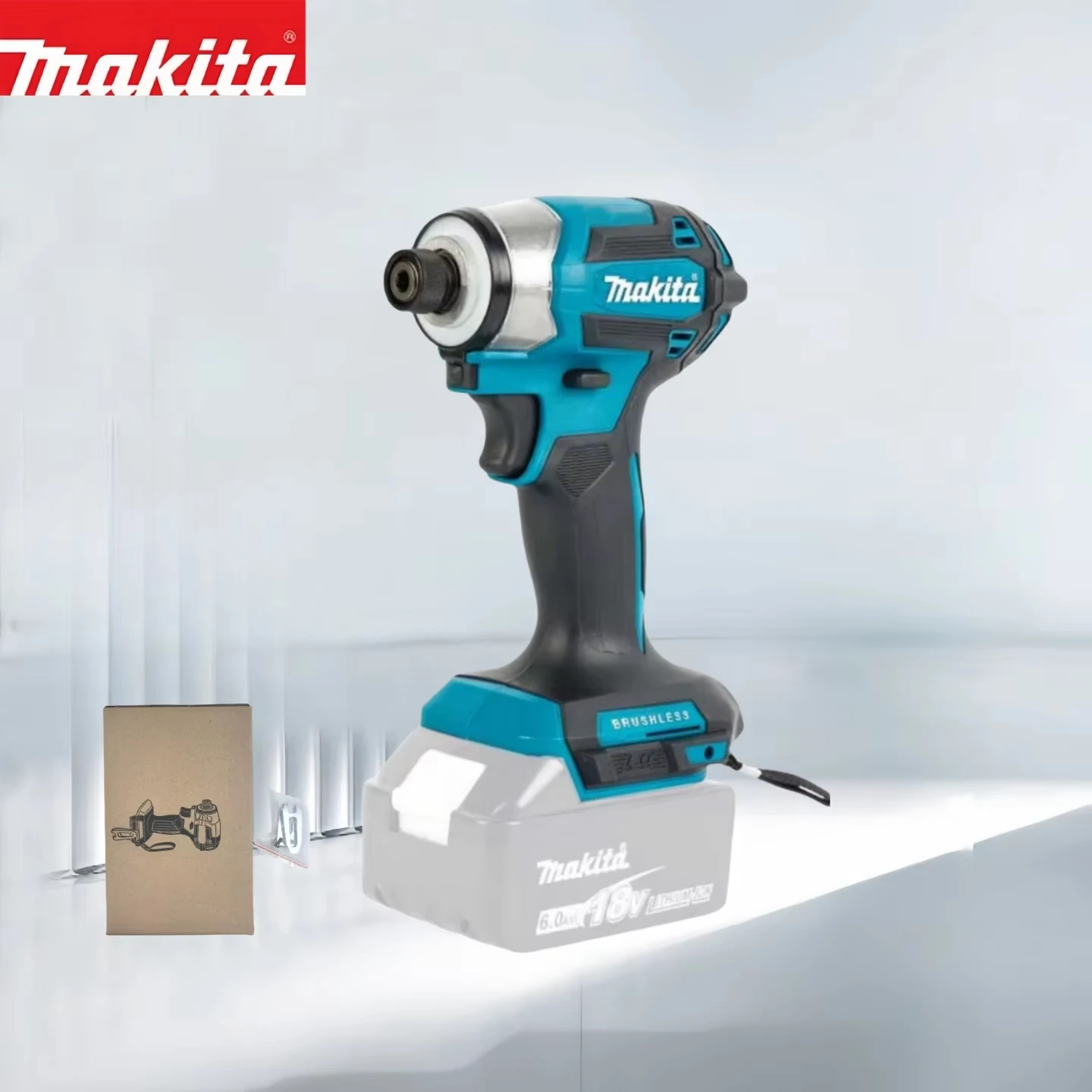 Makita 18v Electric Wrench Impact Wrench Tools Machine Brushless Cordless High Torque Rechargable For Makita 18V Battery
