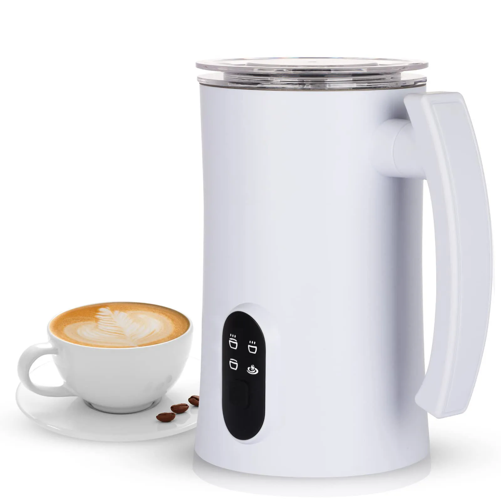 BioloMix-Espumador de leche eléctrico, vaporizador de leche, calentador de  leche, espuma de café para Latte, capuchino, Chocolate caliente - AliExpress