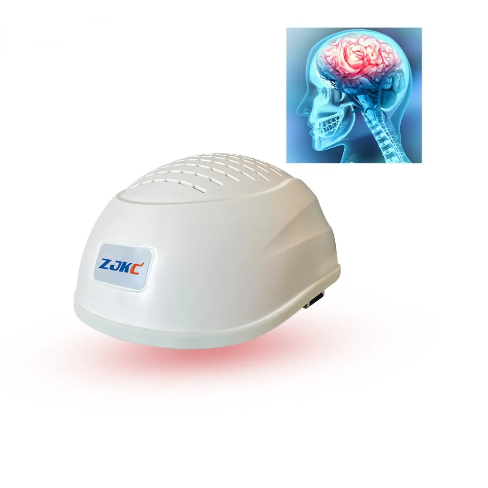 ZJKC 810nm*280 Diodes Physiotherapy Instrument Head Massager Cap LED Brain Helmet for Parkinson Alzheimer Stroke Treatment