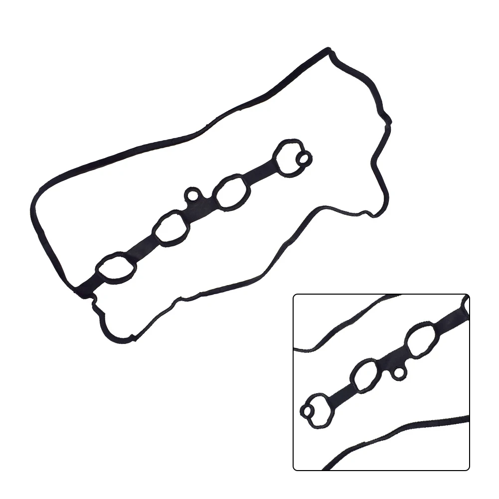 1pc Valve Cover Gasket Rubber-Black Engine Valve-Cover Gasket Washer-kit PE0110235 For Mazda 3 6 CX-3 CX-5 2012- PE01-10-235