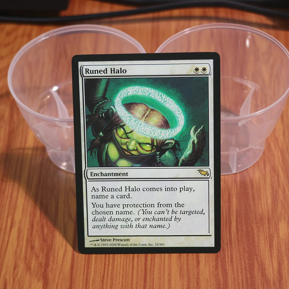 Runed Halo SHM (Shadowmoor) magician VZ(Villa Zheng) VIP the proxy mg cards to gathering every single card | Спорт и развлечения