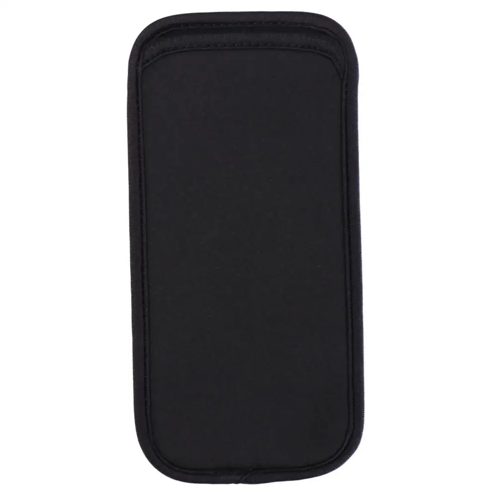 Compact Neoprene Phone Protective Pouch with Dustproof Cover and Portable Power Source Compatibility