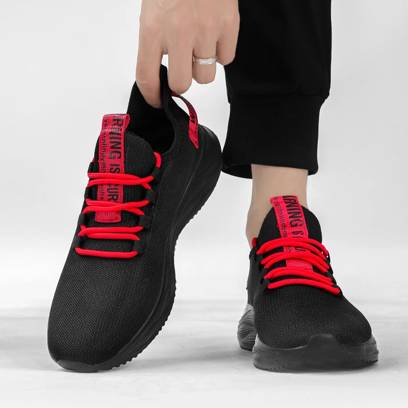 Marke Männer Turnschuhe Bequeme Casual Schwarz Sneaker Männlichen Schuhe 2024 Sommer männer Tennis Schuhe_voghion.com