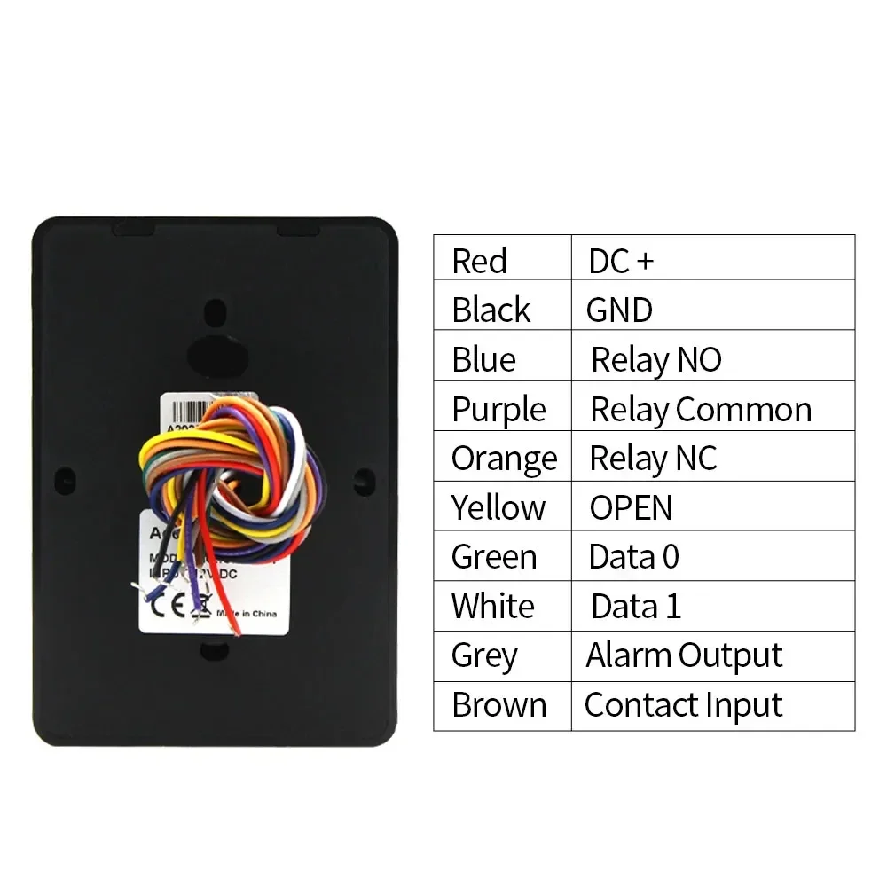 Tuya App Fingerprint Sliding Door Lock WIFI Access Control Standalone Keypad IP66 Waterproof Fingerprint EM RFID Card Door Entry