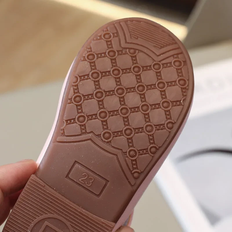 Kleinkinder Mädchen Lederschuhe Prinzessin Süße Kinder Casual Flats für Hochzeit Party Strass Schmetterling Kristall Herz Mode Schuhe – Detail 17