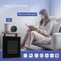 BSEED 1/2/3/4Gang 2Way Zigbee Light Switch Smart Click Button Switch Glass Panel Tuya Smart Life Alexa Voice Control 3 Colors - Image 5