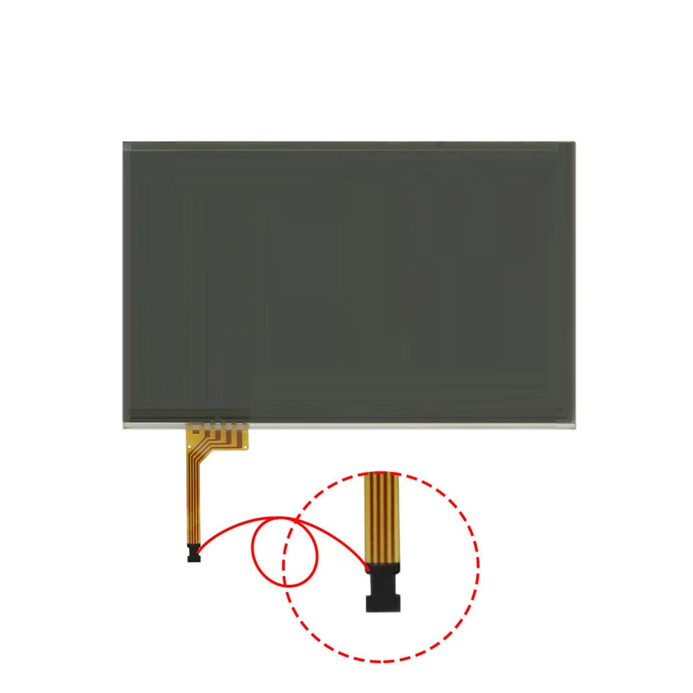 LTA070B510F LTA070B511F 7.3 인치 터치 스크린 디지타이저, 도요타, 프리우스, 하이브리드 세단, 렉서스 GS300, GS350, GX470 트럭용, 1 개