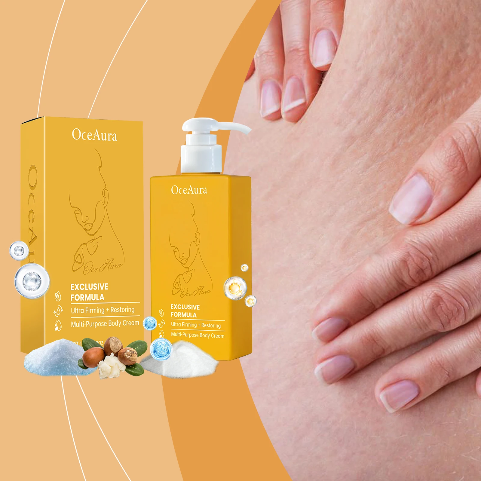 Collagen Body Lotion Women Skin Firming Cream Improve Dryness Dullness Remove Fine Lines Hydrating Revitalize Skin Care Products 3