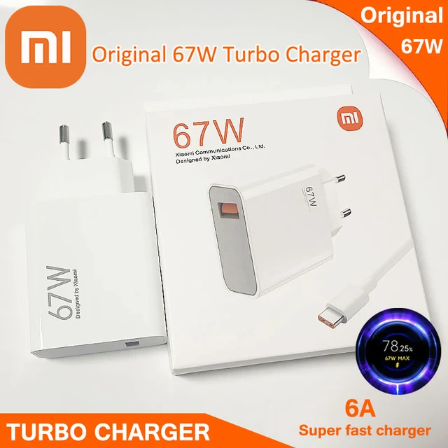 Original Xiaomi 67W Fast Charger Kit