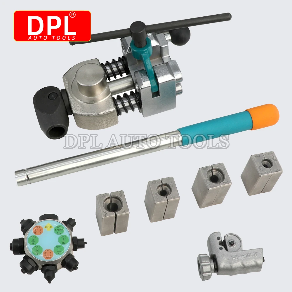 DPTOOL Bremsleitung Bördelwerkzeug Set - Professionelle Rohrverarbeitung Für 3/16 Bis 3/8 Zoll