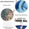 Watercolor Cactus Bathroom Sets Green Potted Plant Shower Curtain Non-Slip Rug Colorful Bohemian Toilet Lid Cover Bath Mat Home 6