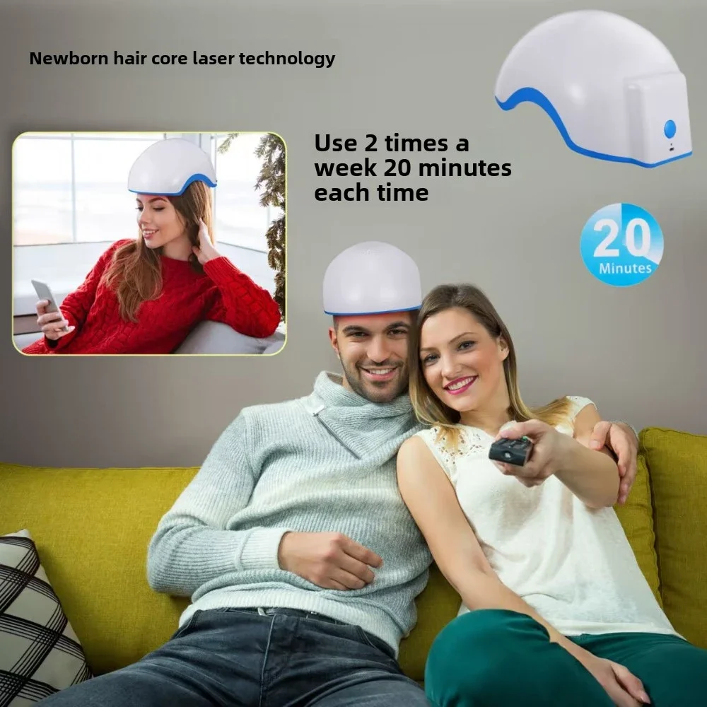 Infrared Light Therapy Cap Hair Growth Helmet Red Light Therapy for Hair Regrowth and Scalp Health