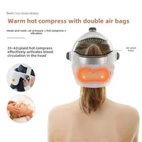 Head Massager Electric Head Physiotherapy Instrument Massage Helmet Hot Compress To Relieve Fatigue and Migraine 5