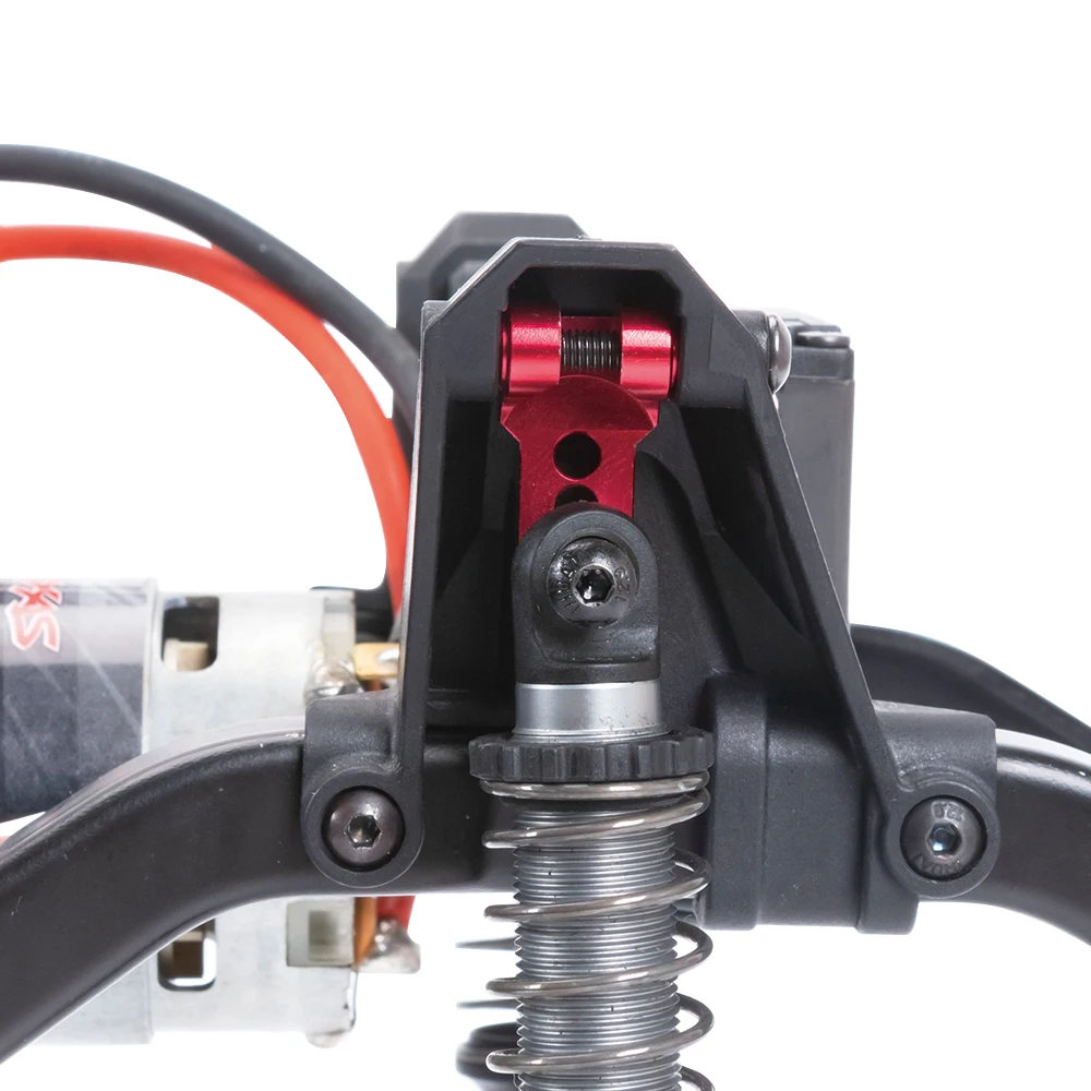 Verstellbare Stoßdämpferaufhängung aus Aluminiumlegierung vorne und hinten für 1/10 RC Crawler TRX4 Defender Bronco Sport G500 Upgrade – Detail 9
