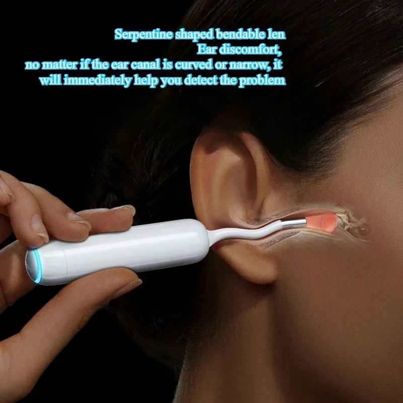 Intelligent visual ear scoop, glowing ear scoop, children's electric toothbrush cleaning set, scoop