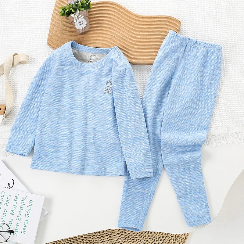 Boys Pajamas Sets 2 to 3 4 5 6 7 8 9 10 11 12 13 14 Years Winter Warm Long Sleeve Toddler Boy Pijamas Set Long Johns Pyjamas