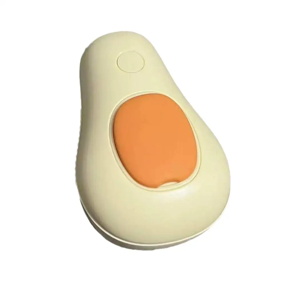 아보카도 모양 스팀 애완 동물 브러시, 휴대용 고양이 스팀 빗, 전기 스프레이 마사지 개 브러시, 털 제거 빗, 애완 동물 청소 손질