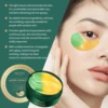 Cucumber Eye Mask Lightening Dark Circles Removal Eye Bags Firming Lifting Eye Patches Moisturizing Reduce Fine Lines Eye Care 6