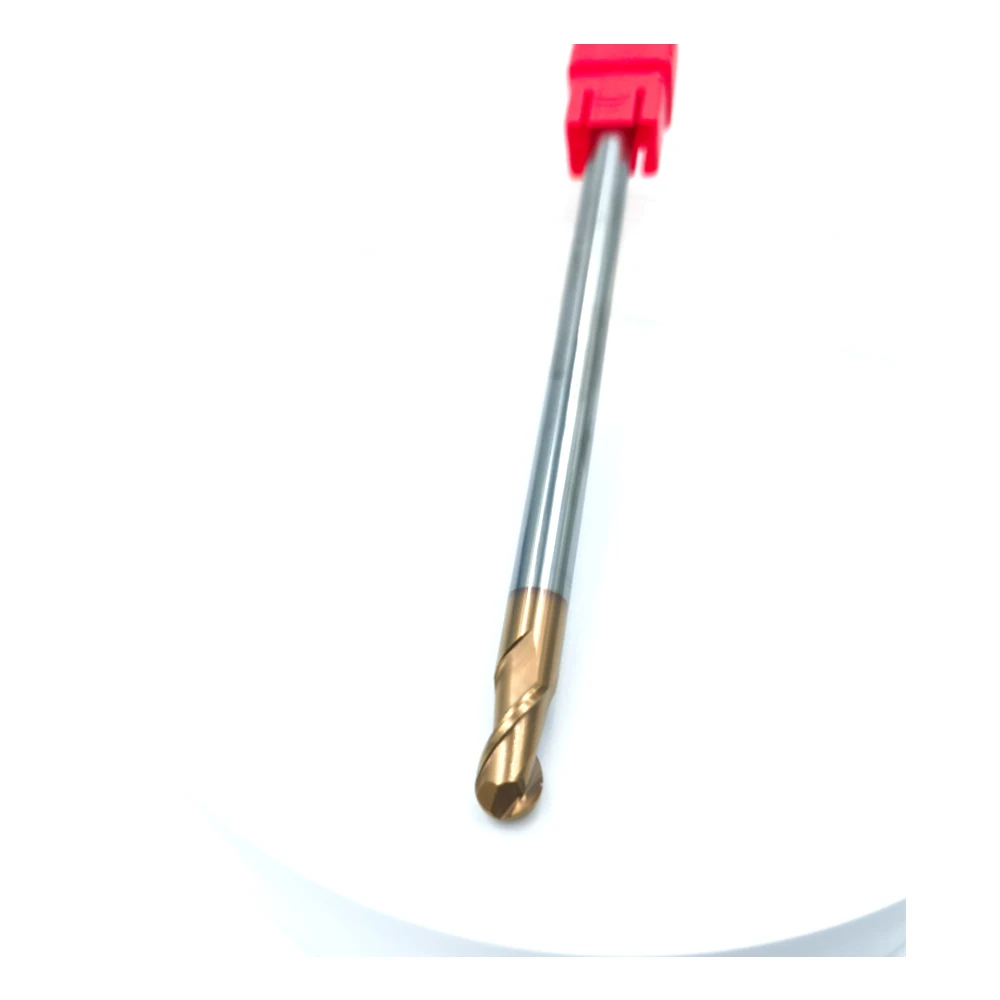 

2 Flutes hrc55 4mm 6mm 8mm 10mm 12mm long size solid carbide Ball nose End Mill CNC router bits tools Milling cutter