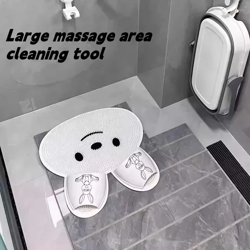 Wall-Mounted Shower Scrubber Mat 2