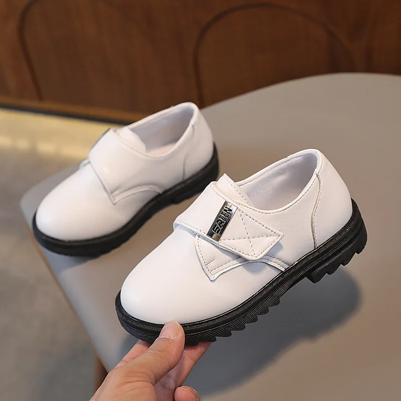 Boy Shoe Casual Leather Shoe for Girl Soft Sole Baby Black Performance Toddler Girl Туфли Для Девочки Zapato Ni&ntilde;a