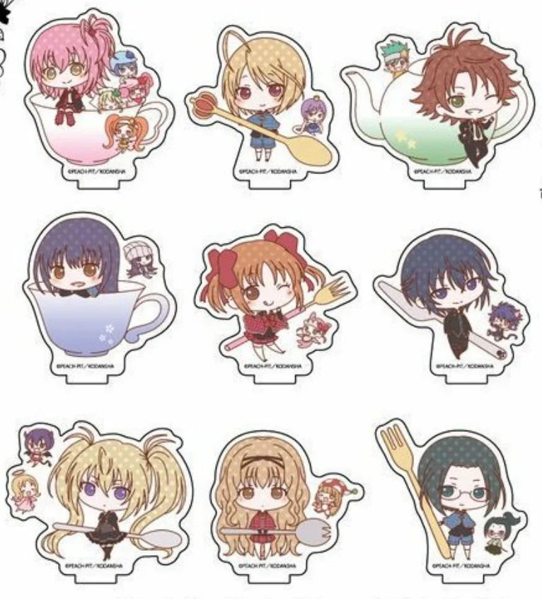 

Anime Shugo Chara Hinamori Amu Cup Ver. Acrylic Figure Stand Figure Brinquedos Kids Toy 3243