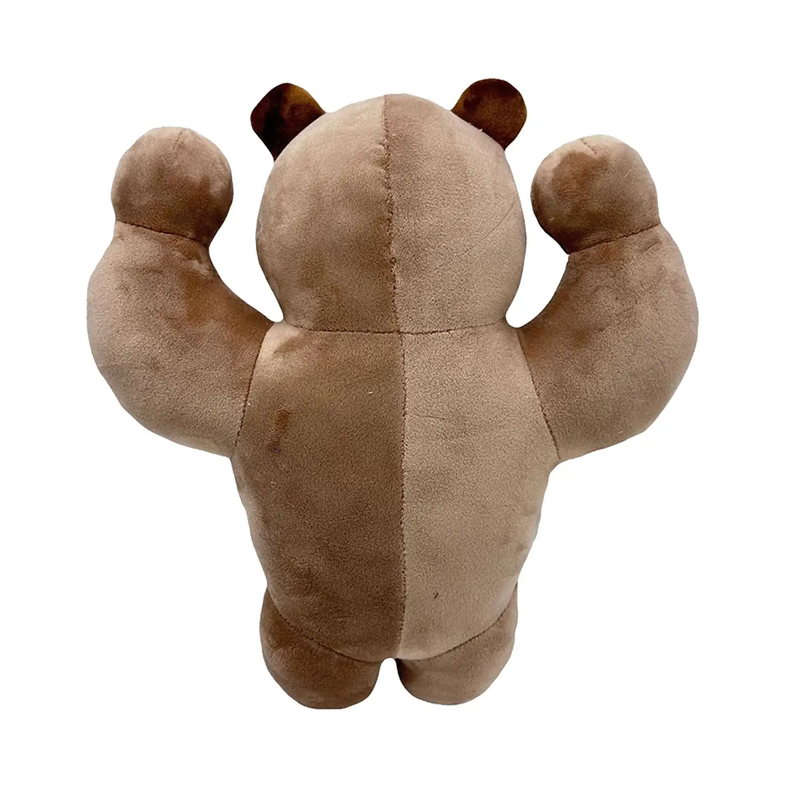 

Muscle Capybara Plush Toy Home Decoration Comfortable Living Room Brown Small Cushion for Family Kids Teens Adults Birthday Gift