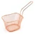 Portable Square Mini Fried Basket French Fries Basket Restaurant Fried Chicken Snack Chips Iron Metal Colander Tool DDJ 