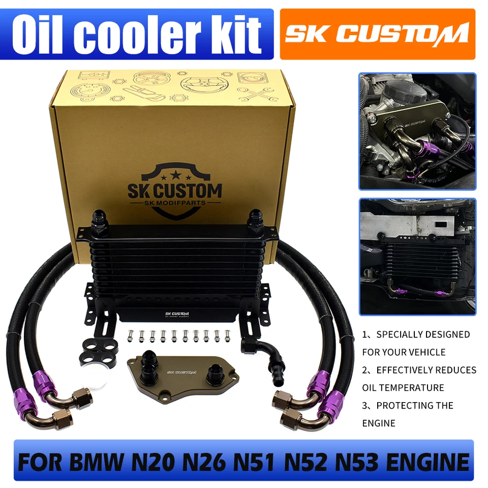 MAHLE Ölfilter für BMW N20 N26 N51 N52 N52N N53 N54 N55 S55 - , 12,99