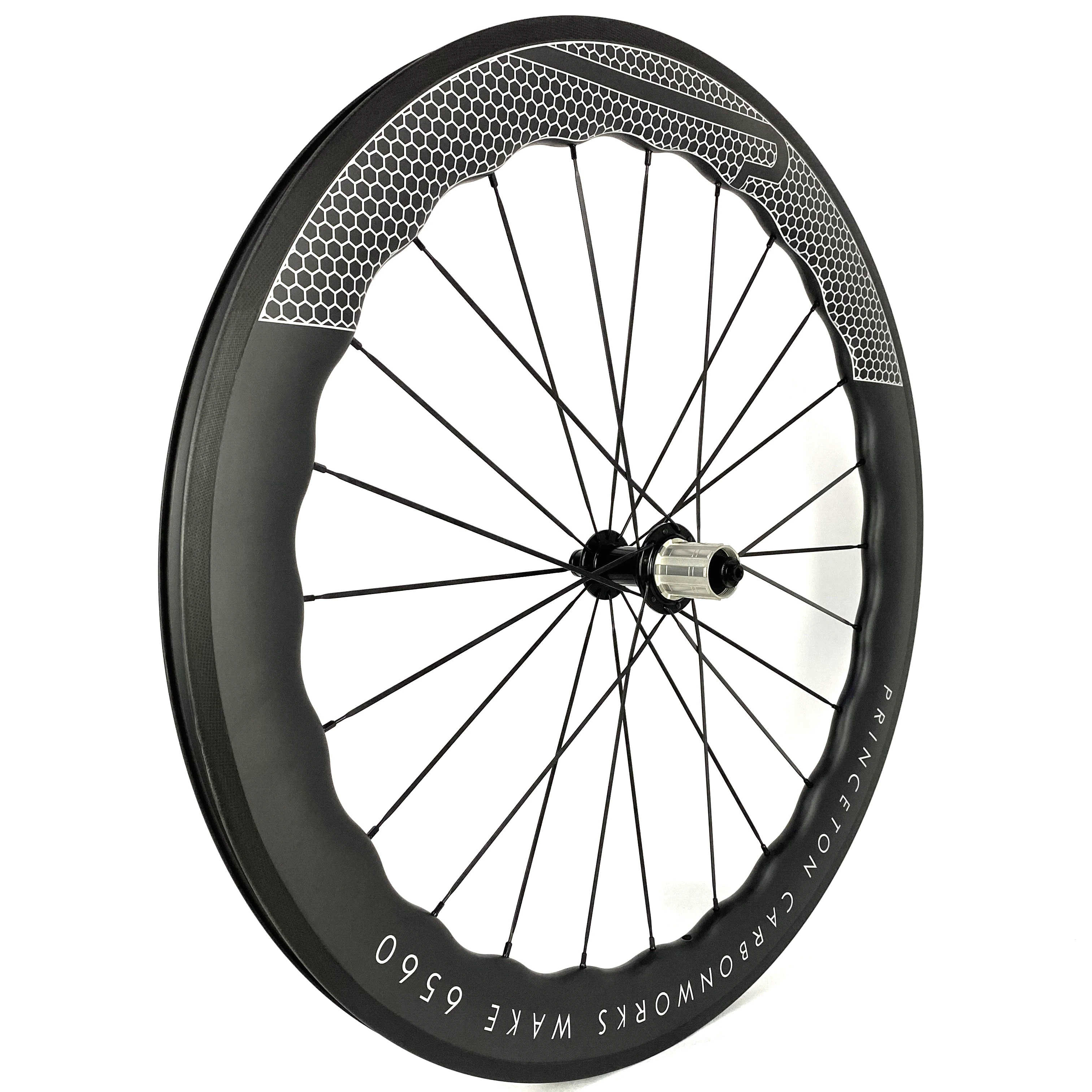 700C Road Bicycle Carbon Fiber Wheel Set Rim V Brakes Princeton