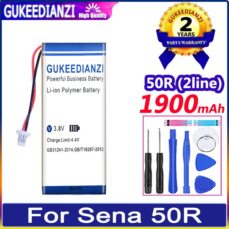 Batteria Gukeedianzi 1900Mah Per Batterie Sena 50R