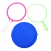 Ibasenice Boys Girls Circle Summer Maker Blower Toy Tool Tray Ring Tools Wand Show Bubbles Play Giant Wands Games 4