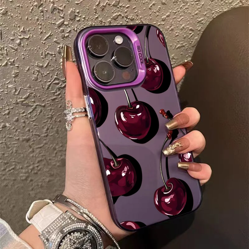 Red Cherry Shockproof Phone Case - Premium Bumper Cover