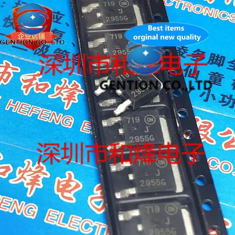 

10PCS J2955G MJD2955T4G TO-252 60V 10A in stock 100% new and original