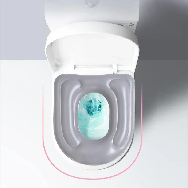내구성 있는 PVC 풍선 변기 쿠션, 압력 방지 욕창 방지 시트 쿠션, 풍선 흡착 컵 변기 케어 쿠션