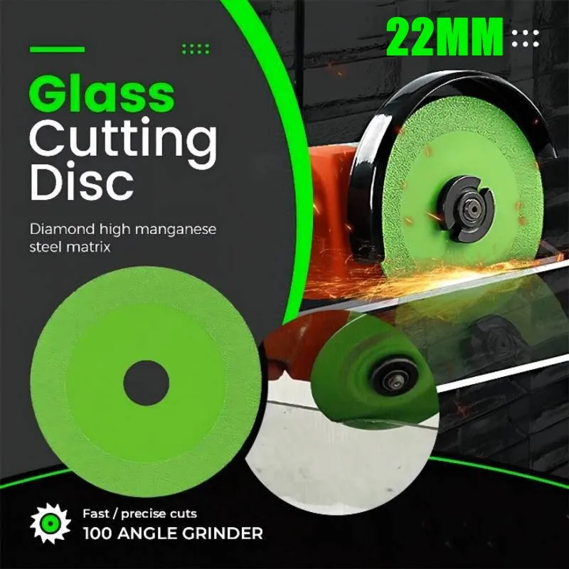 

22mm Inner hole Glass Cutting Disc Diamond Marble Saw Blade Ceramic Tile Jade Special Polishing Cutting Blade Sharp Brazing