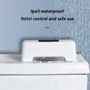 IR Sensing Toilet Flush Sensor Touchless Toilet Flush Button Intelligent Automatic Toilet Flushing Button On-Touch Drain Switch 1