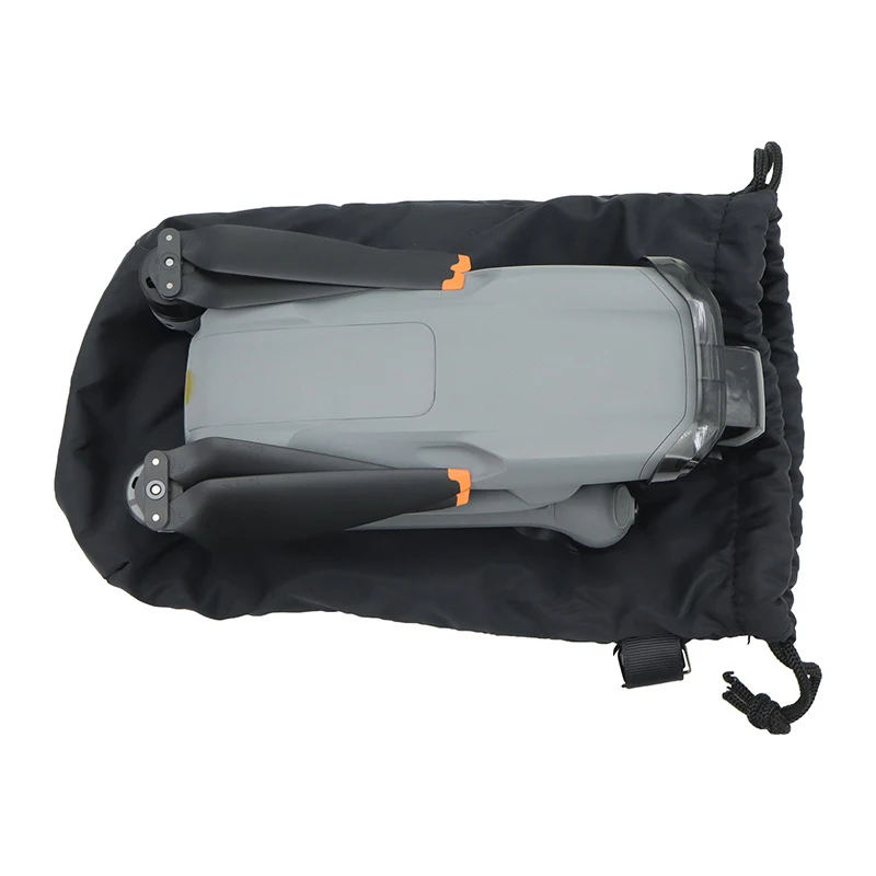 Sac de transport pour drone DJI Mini 3 Pro / Mini 4 Pro avec poignée de transport et fermeture éclair, vue de dessus