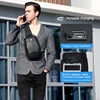 Fenruien Chest Bag Men's Shoulder Bag Trend Messenger Bag Men's Casual Hard Shell for 7.9-inch Laptop 6