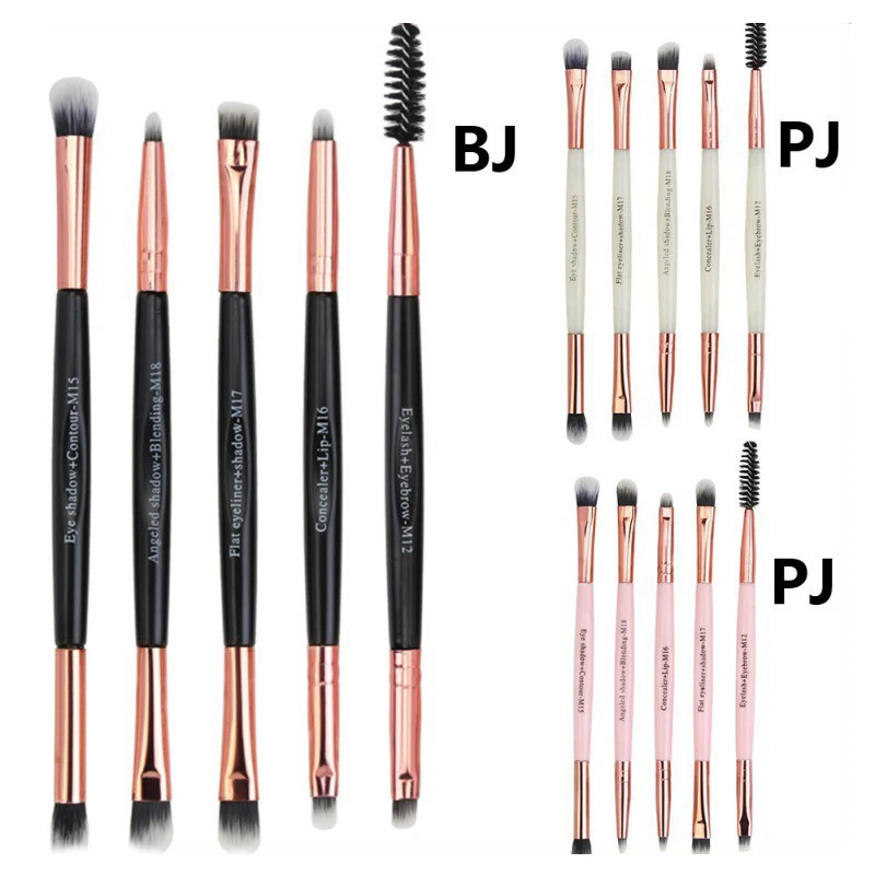 

MakeupBlack Eyebrow Inclined Flat Angled Brush Eyeliner Eyeshadow Eye Brow Makeup Tool Professional Women Cosmetic