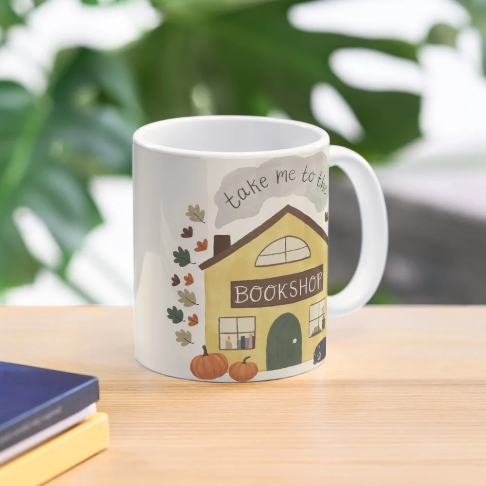 

Take Me to the Bookshop Coffee Mug Creative Cups
