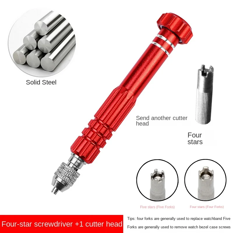 RICHARD Watch izle değişim için kauçuk kayış bant çerçeve kasa arka vidalar 4 çatalak 5 çatalak bıçakları hassas RM tornavida