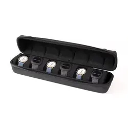 Compact Watch Storage Case - Travel-Friendly EVA Organizer (6)