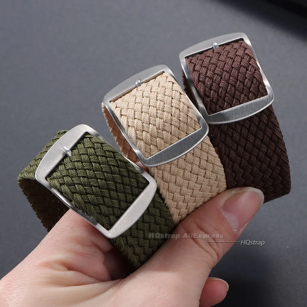 Universal Sport Nylon Woven Canvas Watch Band Bracelet