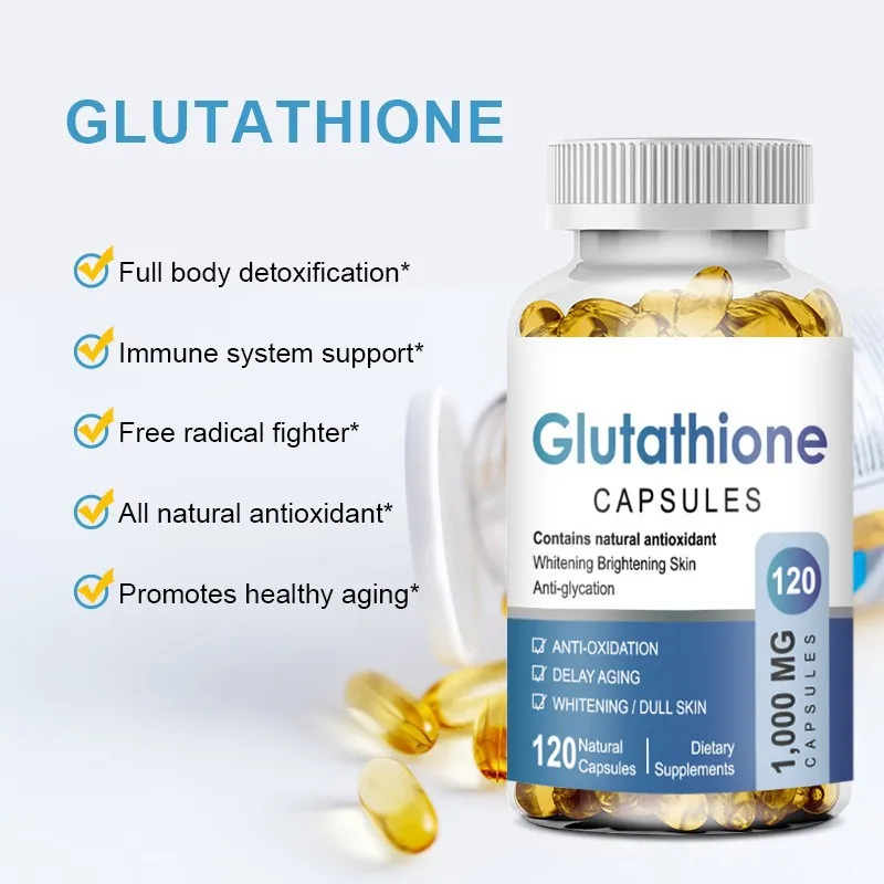 

Glutathione soft capsule can resist oxidation, scavenge free radicals, reduce oxidative stress and promote skin whitening