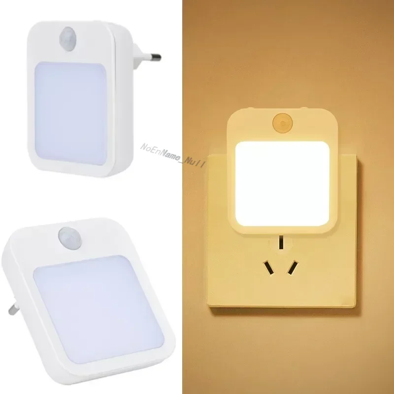 

Motion Sensor Light Wireless LED Night Light EU Plug-in Night Lights For Baby Kids Bedside Lamp Cabinet Staircase Backlight